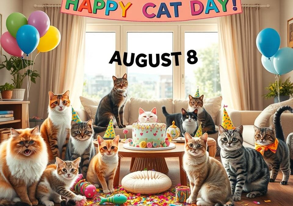 Augusztus 8. – Nemzetközi Macskanap ünnepi tippek