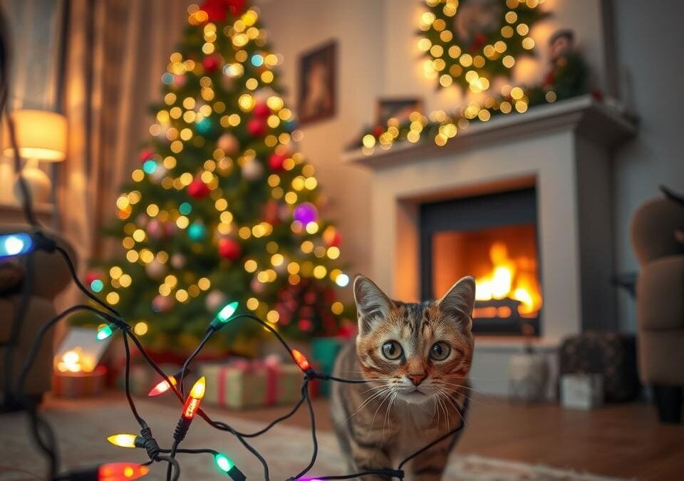 Karácsonyi macskabalesetek – hogyan előzd meg őket?