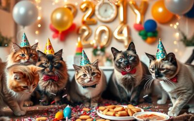 Szilveszteri buli? Ezekre figyelj, ha cicád is veled van