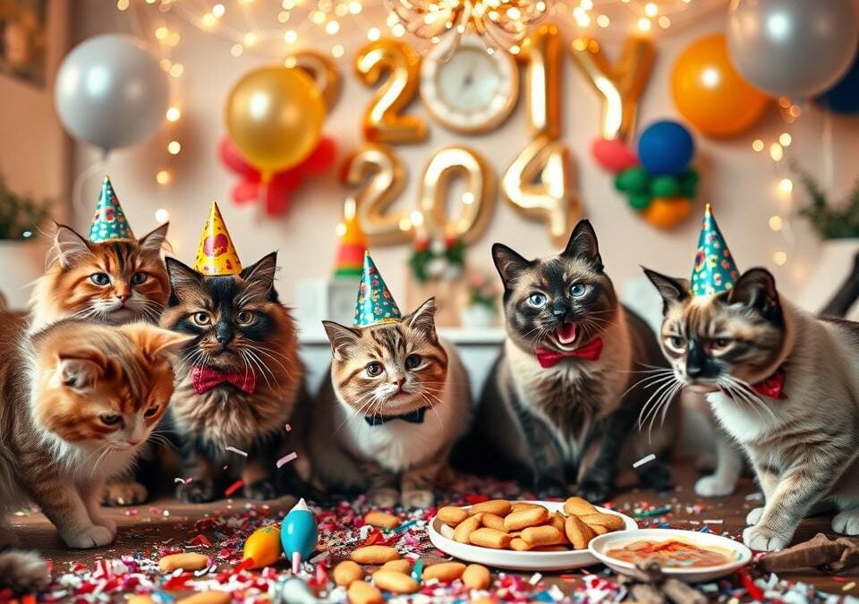 Szilveszteri buli? Ezekre figyelj, ha cicád is veled van