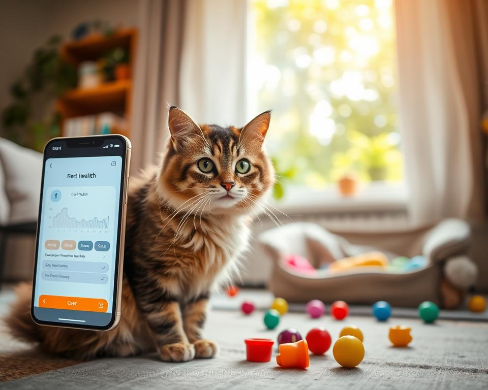 macska egészségfigyelő applikációk