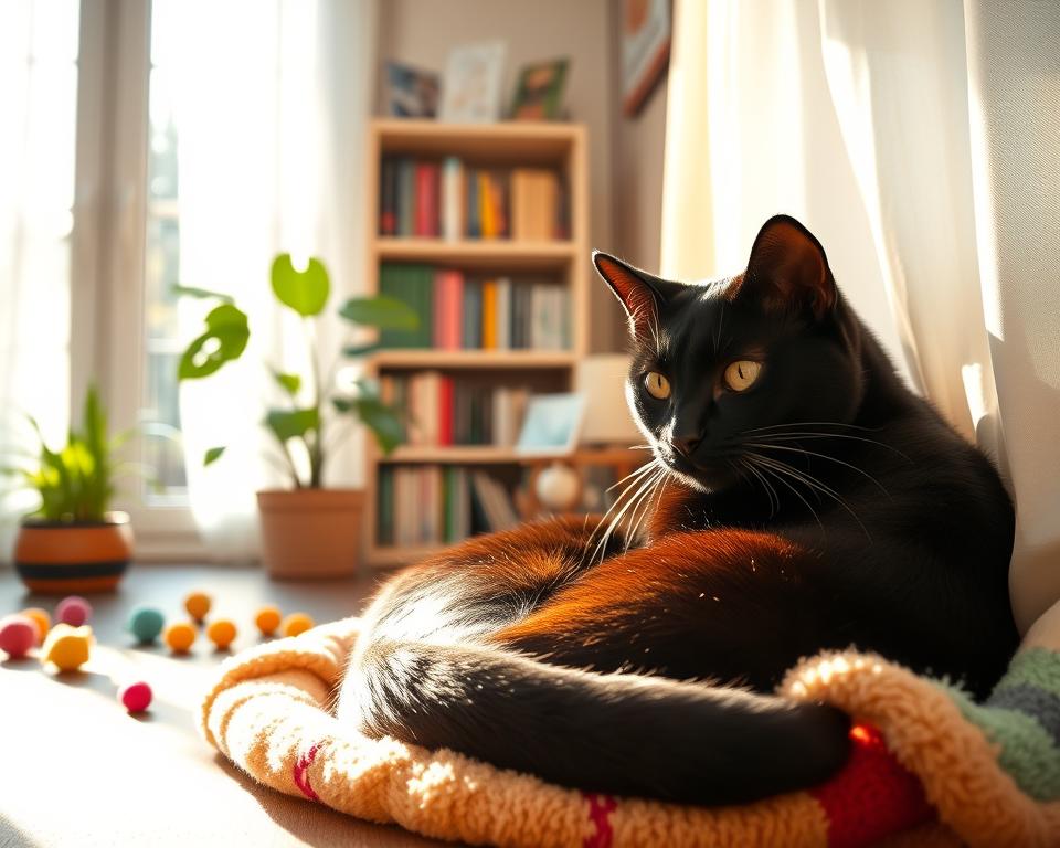 macska fekete bundás örökbefogadás