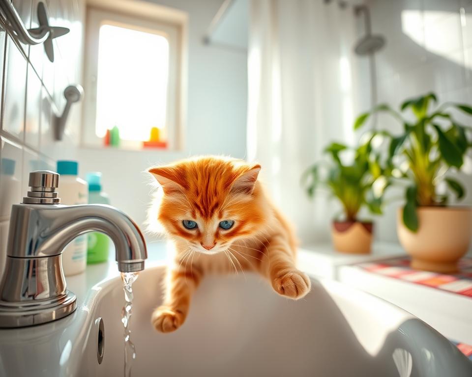 macska fürdőszobai veszélyek