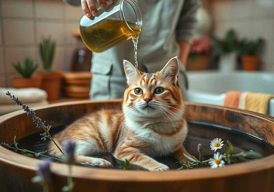 Macska gyógynövényes fürdetés – Minden, amit tudnod kell róla!