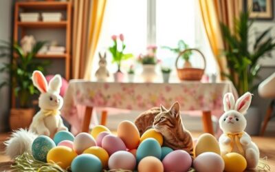 Húsvéti dekorációk macskabiztosan – így csináld