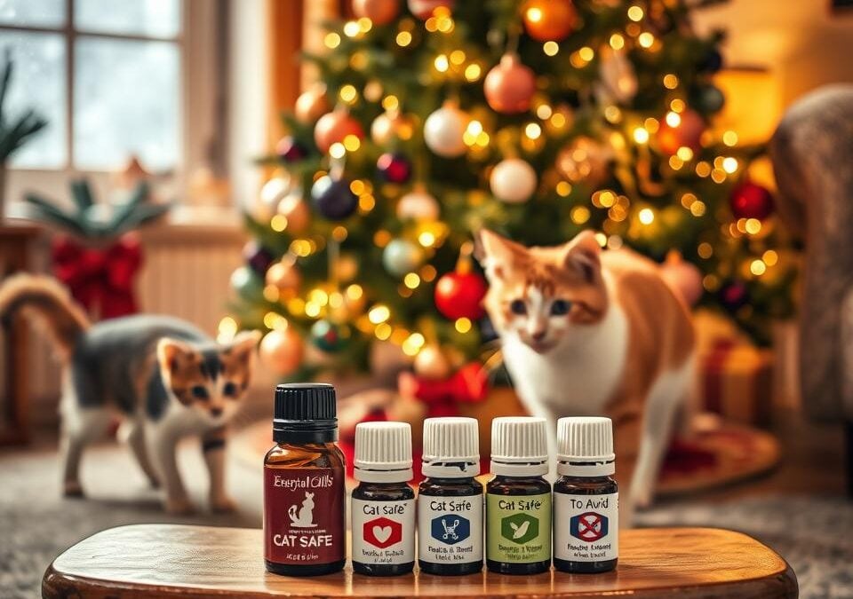 Cicák és a karácsonyi illóolajok – amiket jobb kerülni