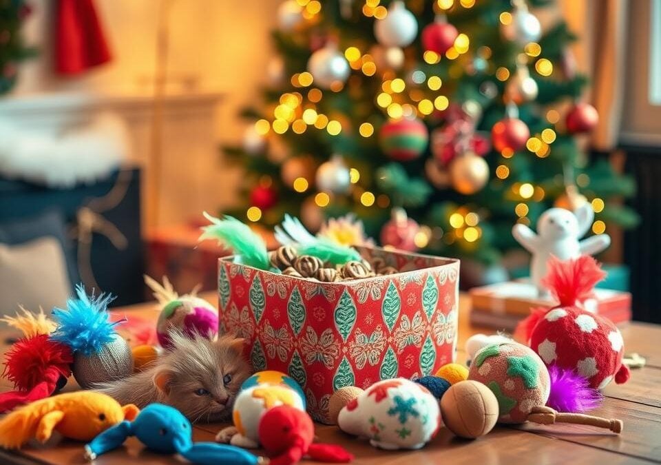 Karácsonyi ajándék macskáknak olcsón