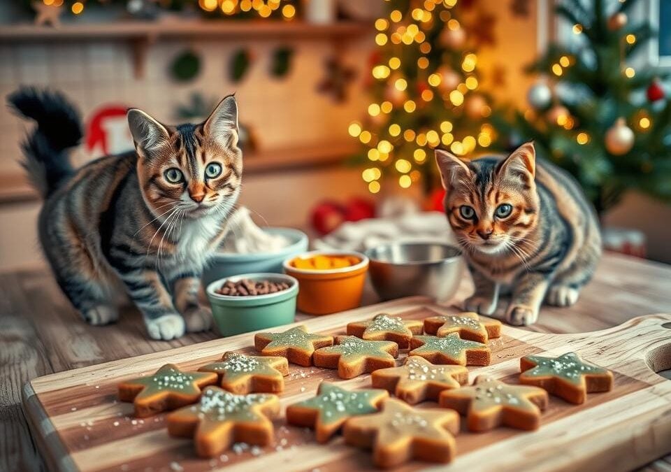 Készíts karácsonyi jutalomfalatot a cicádnak házilag