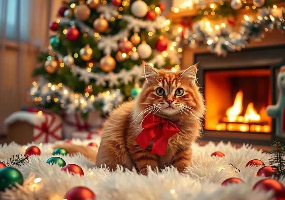 Karácsonyi fotózás macskával – így lesz tökéletes a képed