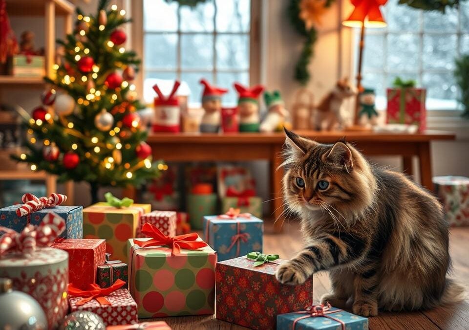 Karácsonyi vásárlási lista, ha cicád is családtag