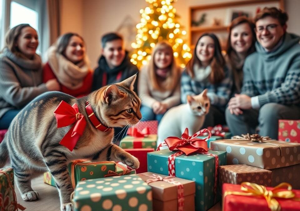 Ajándékcsere játék cicásoknak – közösségépítés ünnepekkor