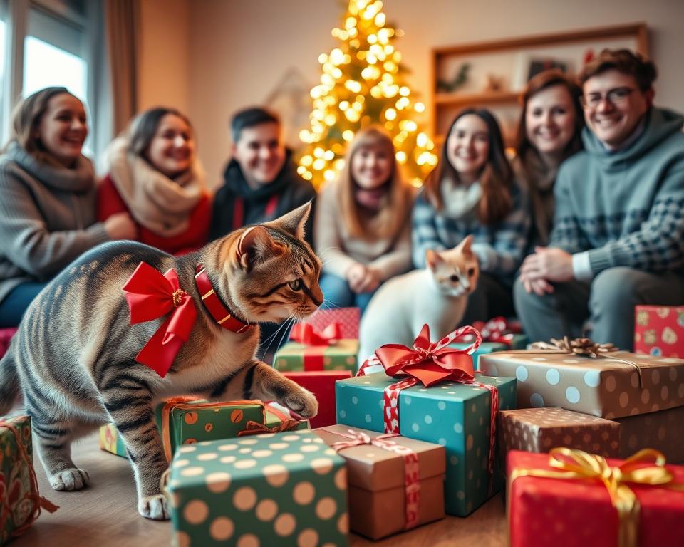 Ajándékcsere játék cicásoknak – közösségépítés ünnepekkor