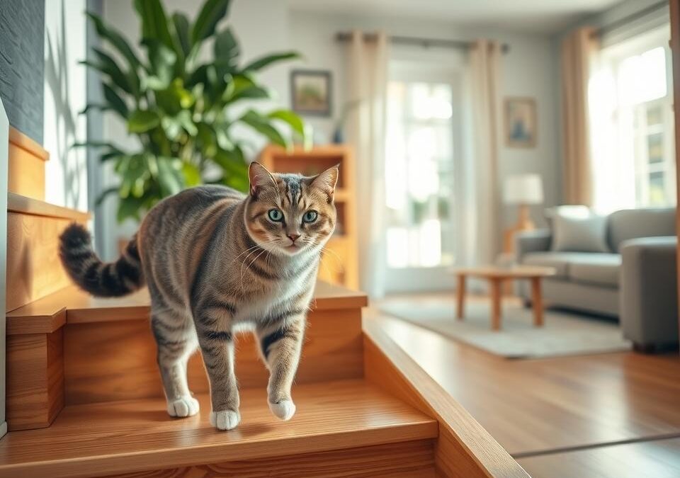 Macska lépcsőzés biztonságosan – Minden, amit tudnod kell róla!