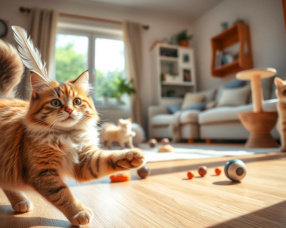 macska mozgási aktivitás növelése