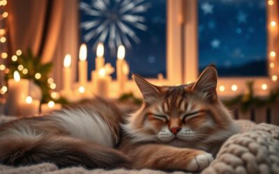 Petárdamentes szilvesztert a cicádért – tippek a nyugalomért