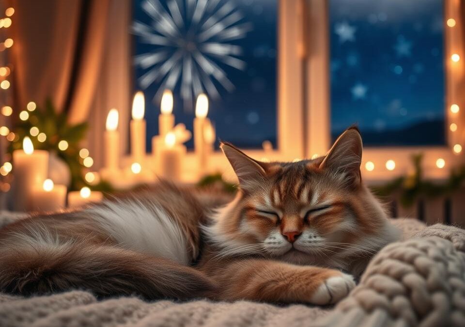 Petárdamentes szilvesztert a cicádért – tippek a nyugalomért