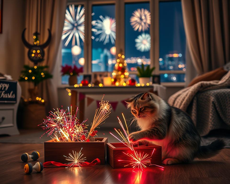 macska petárda elleni védelem