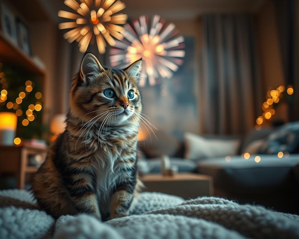 macska szilveszteri félelem