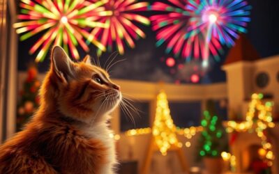 Szilveszteri veszélyek macskákra – rejtett problémák