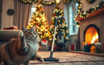 Karácsonyi takarítás macskatartóknak – így készülj