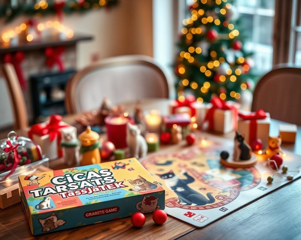 macska társasjáték ajándék