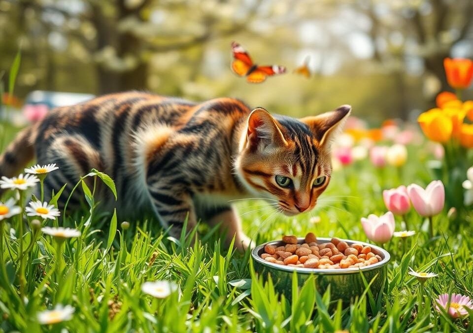 Tél végén, tavasz elején – így frissíts cicád étrendjén