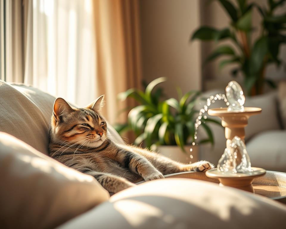 macska természetes hangokkal való relaxáció