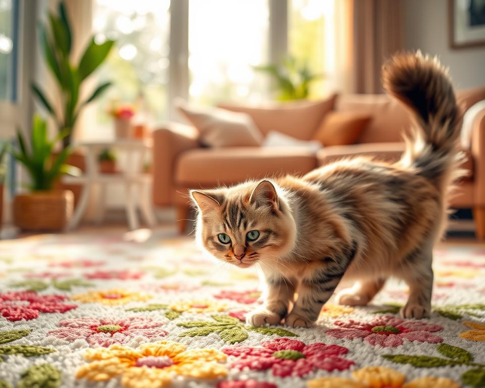 macska új szőnyeg tavasz