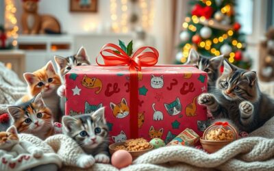 Macskás karácsonyi ajándékcsomag – mit tegyél bele?
