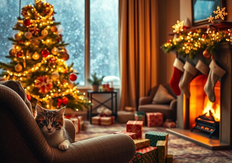 Karácsonykor utazol? Így készülj, ha cicád otthon marad