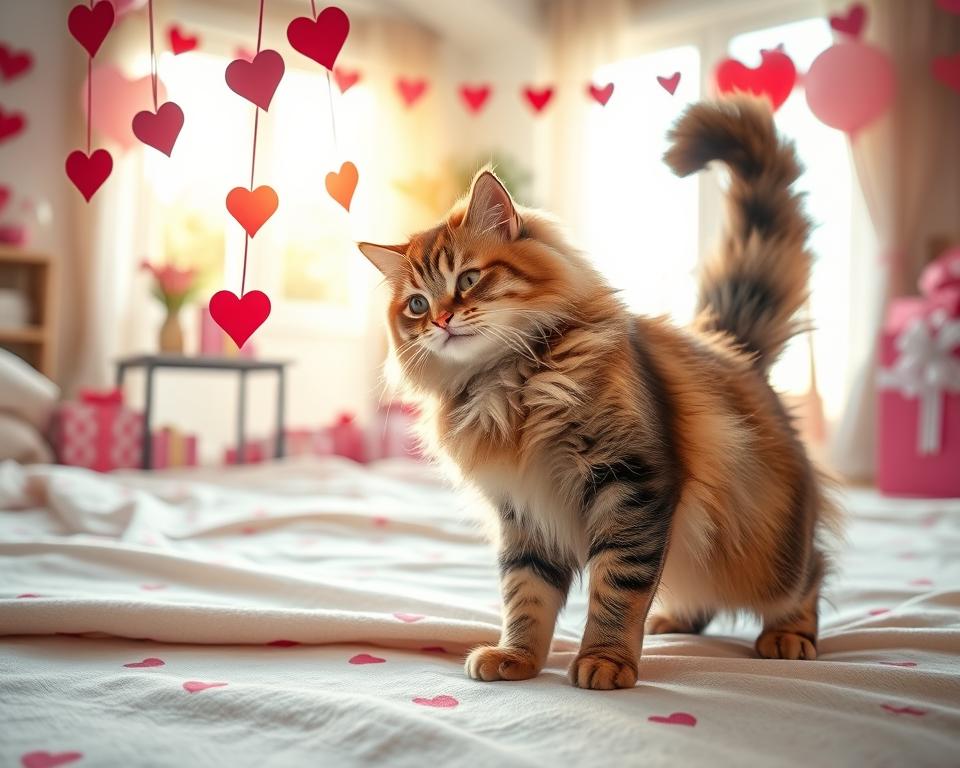 macska valentin-napi játék