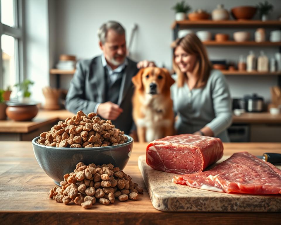 marhás táp vs friss hús