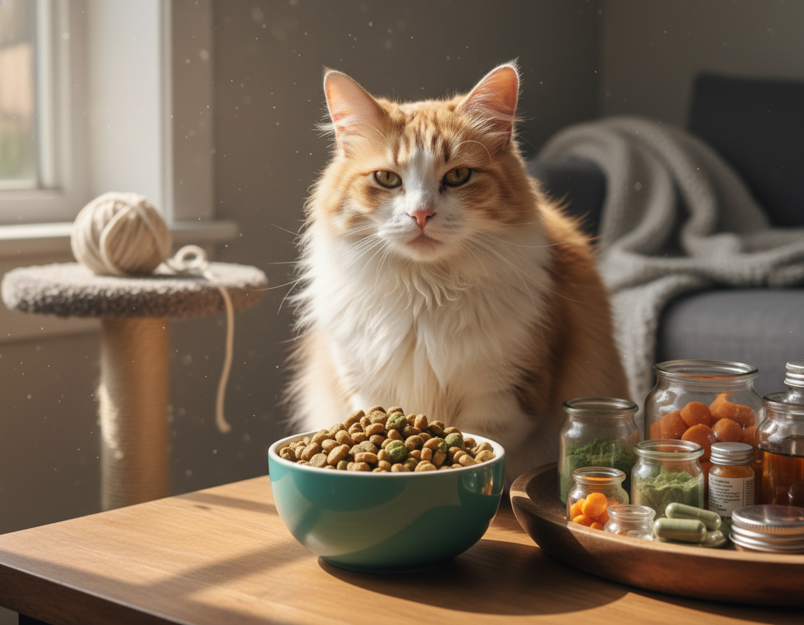 Ételallergiás cicáknál táp vagy táplálékkiegészítő segít többet?