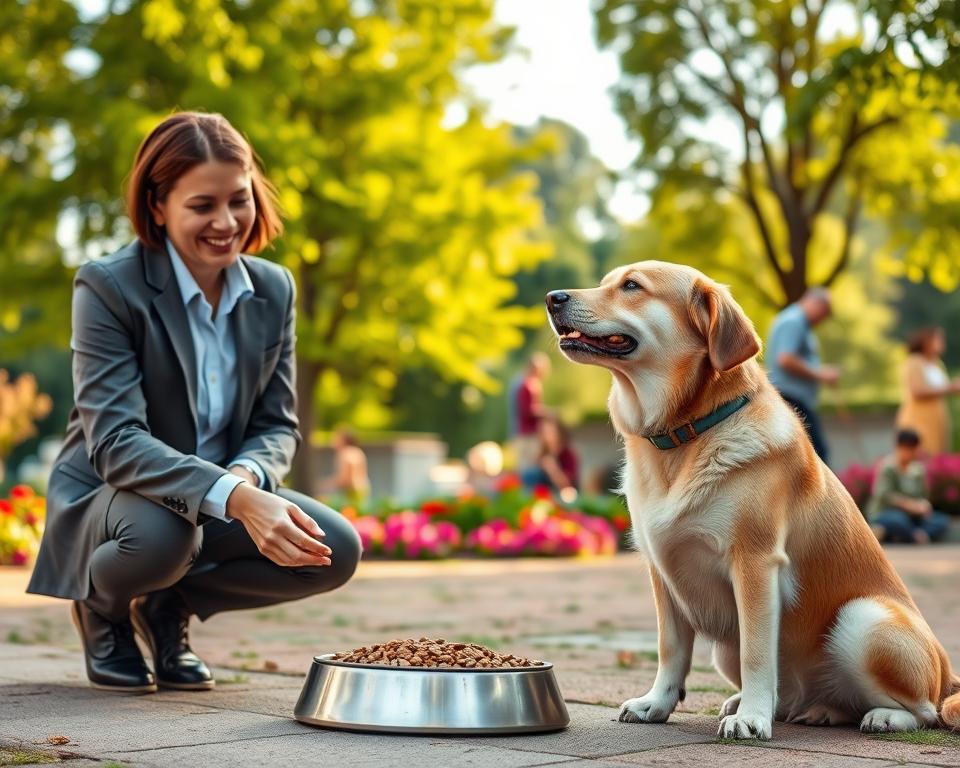 tudatos etetés kutyával