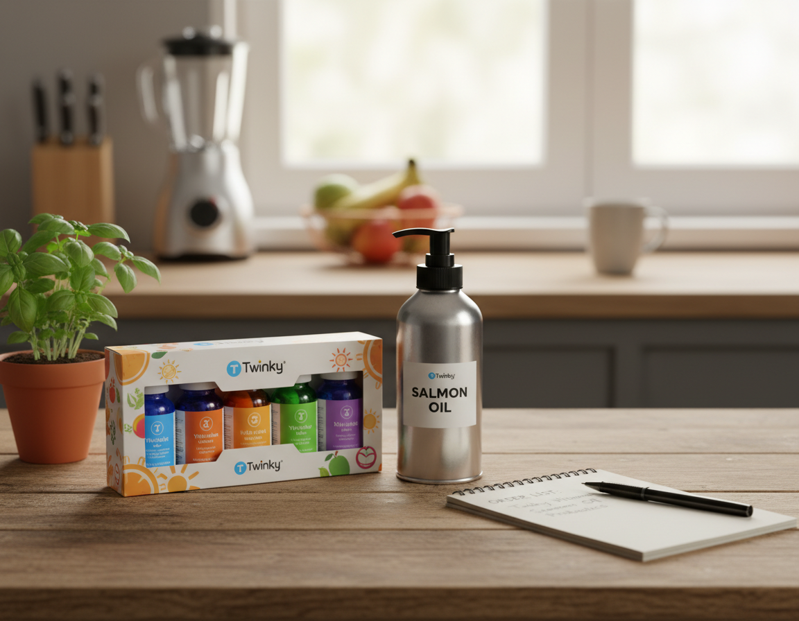 Twinky vitamin és lazacolaj csomagban – rendelési lehetőségek