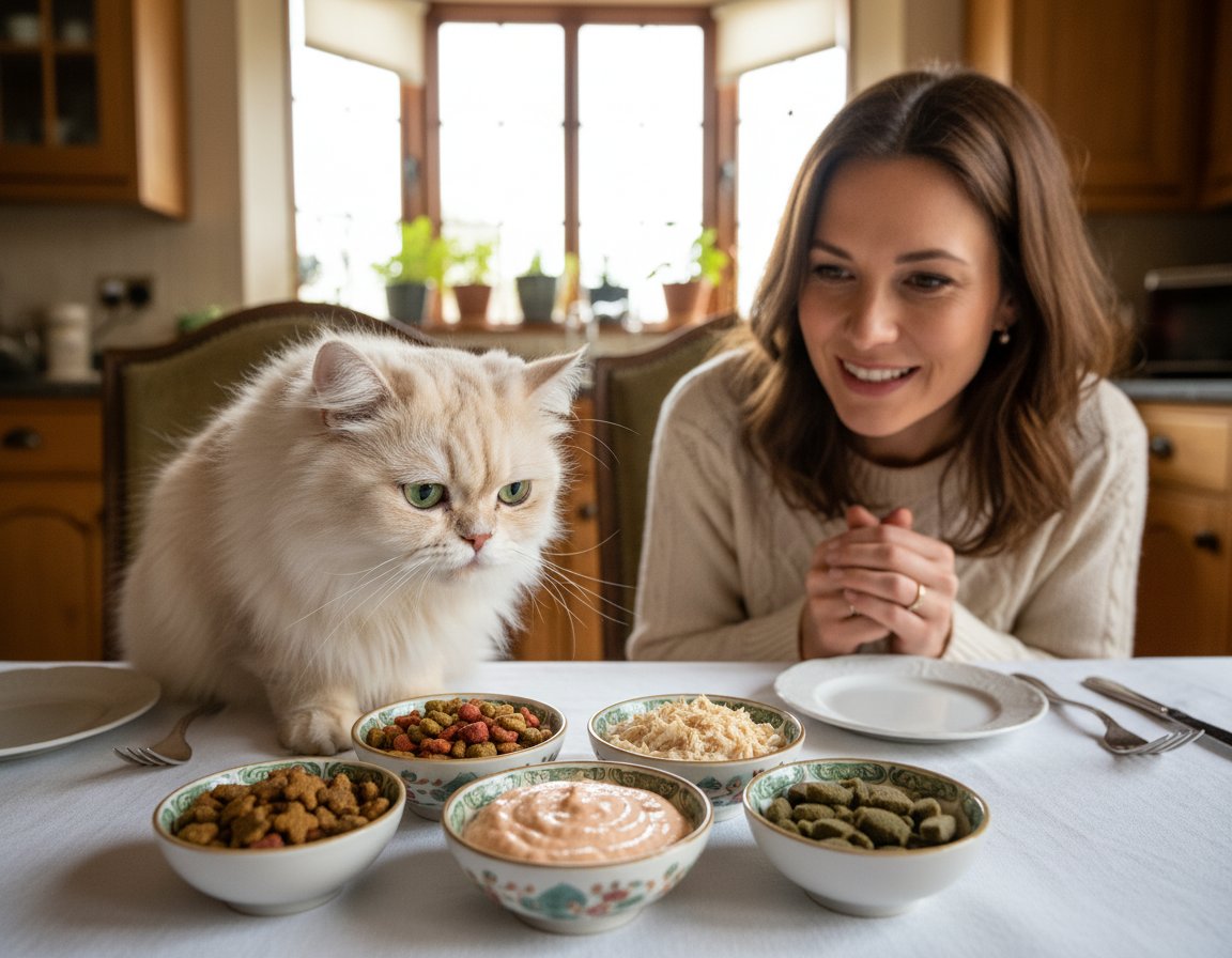 válogatós macska megeszi-e cricksycat