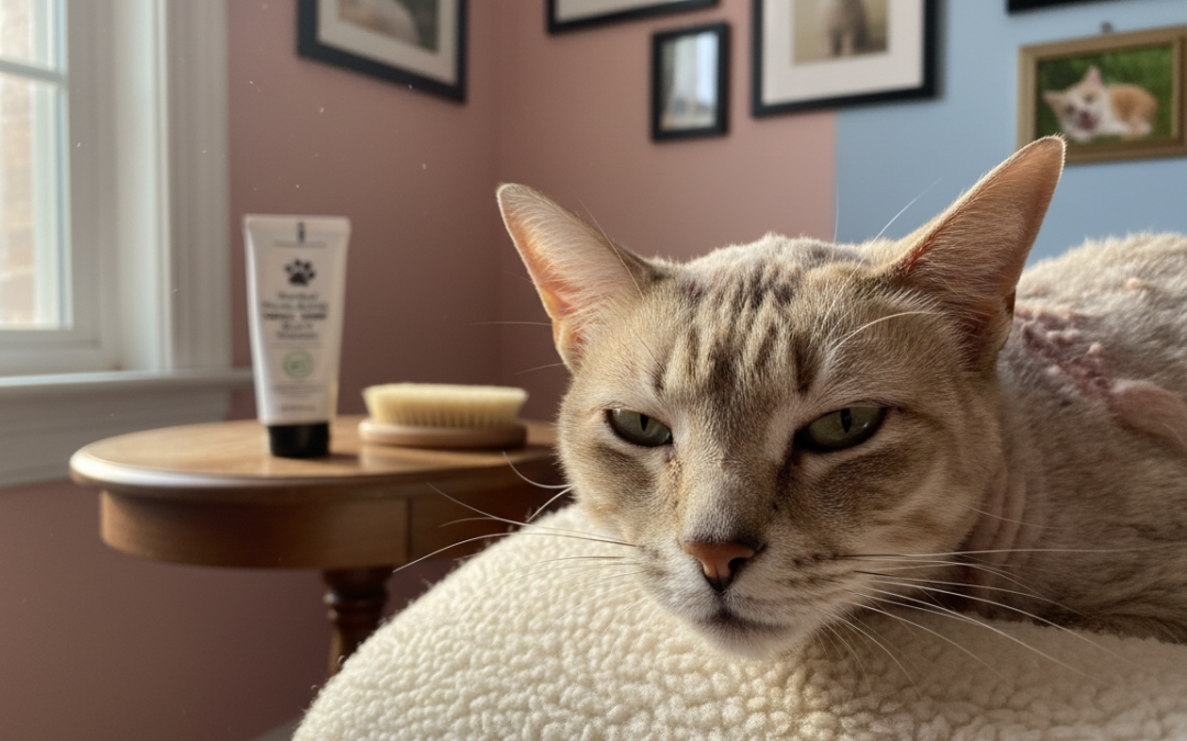 Idős macska bőrproblémák kezelése – Minden, amit tudnod kell róla!