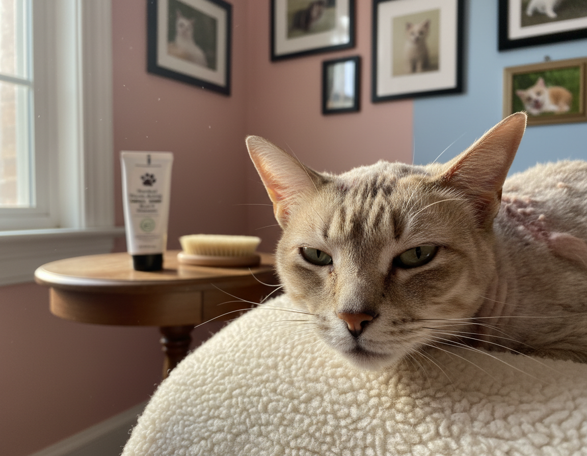 idos-macska-borproblemak-kezelese idős macska bőrproblémák kezelése