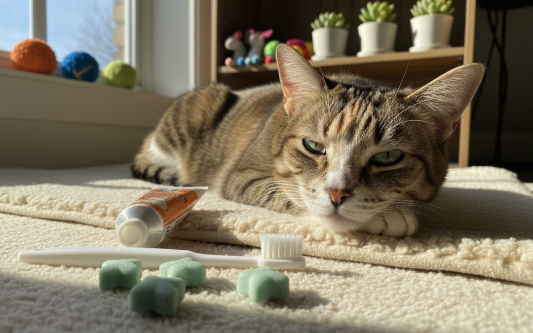 Idős macska fogápolás – Minden, amit tudnod kell róla!