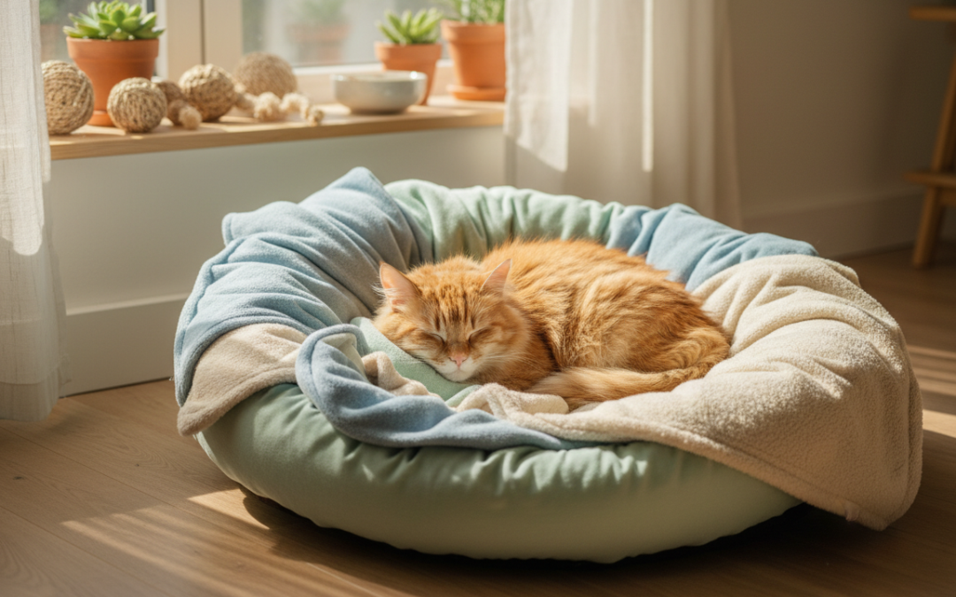 Macska biztonságos fekhely kialakítása – Minden, amit tudnod kell róla!