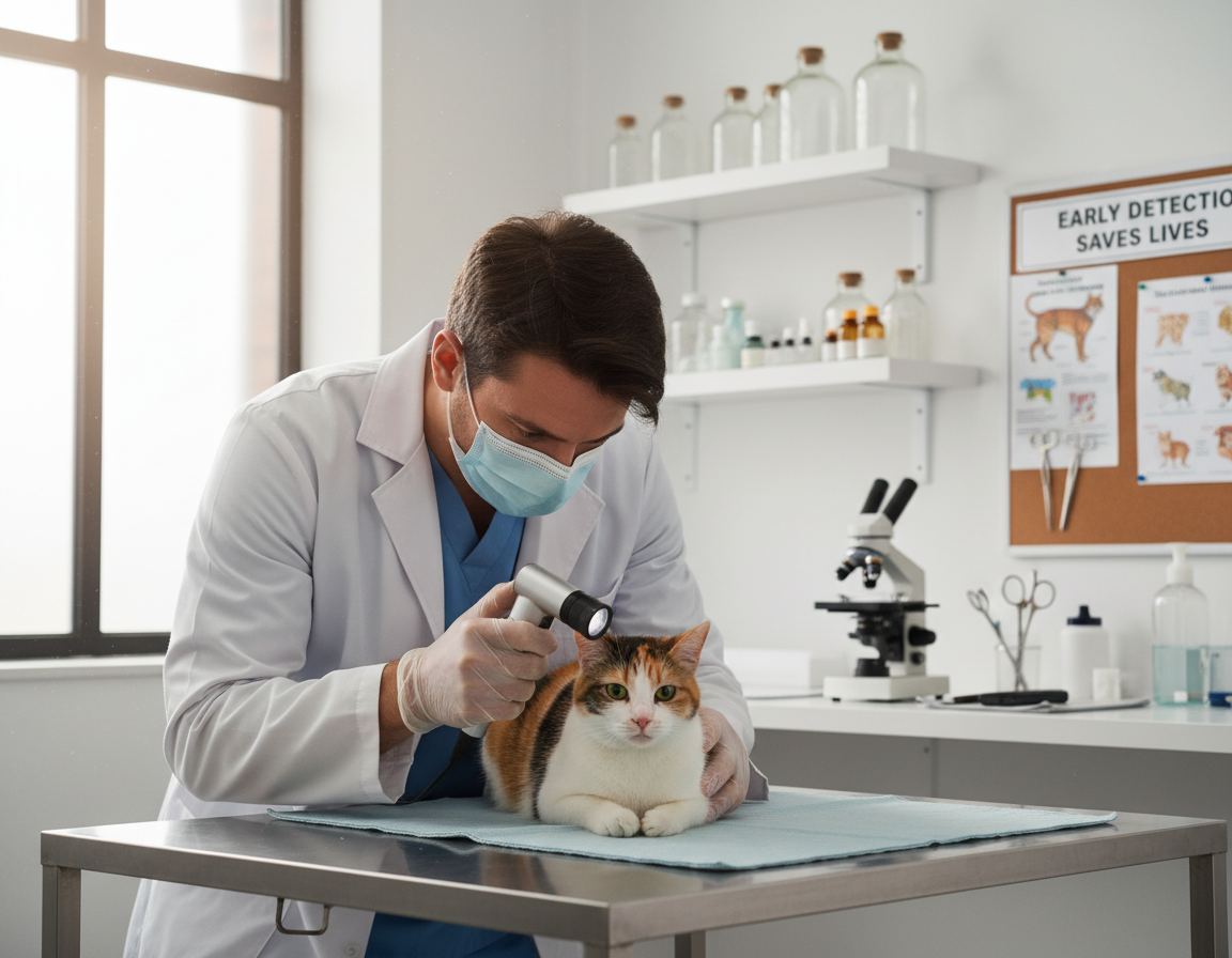 macska bőrrák szűrés