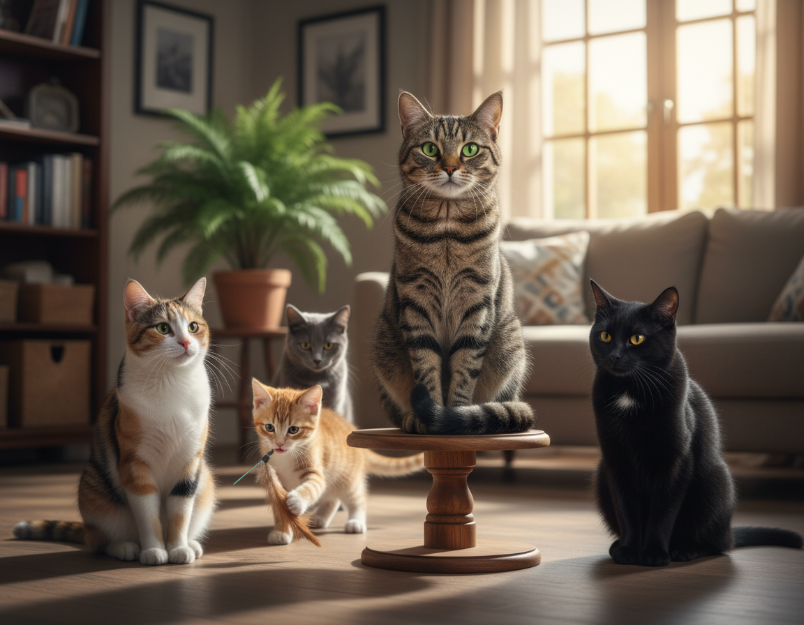 macska családon belüli rangsor