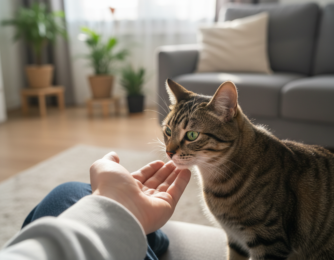macska-emberi-erinteshez-valo-szoktatasa-1 macska emberi érintéshez való szoktatása