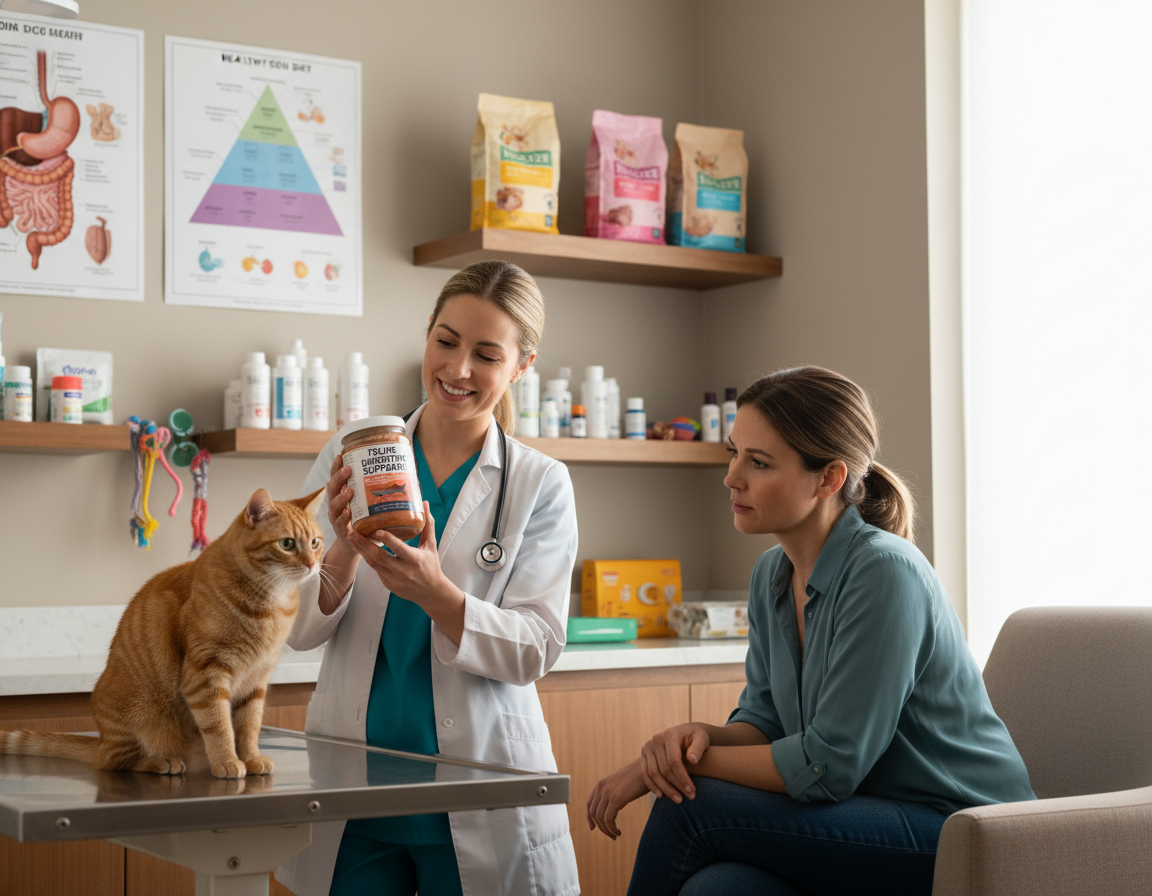 macska emésztési problémák kezelése