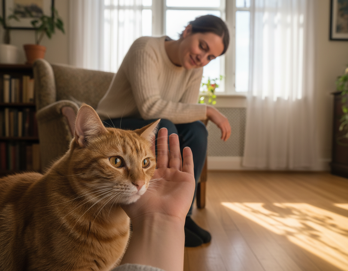 macska-empatikus-viselkedese macska empatikus viselkedése