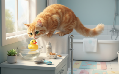 Macska fürdőszobai biztonság – Minden, amit tudnod kell róla!