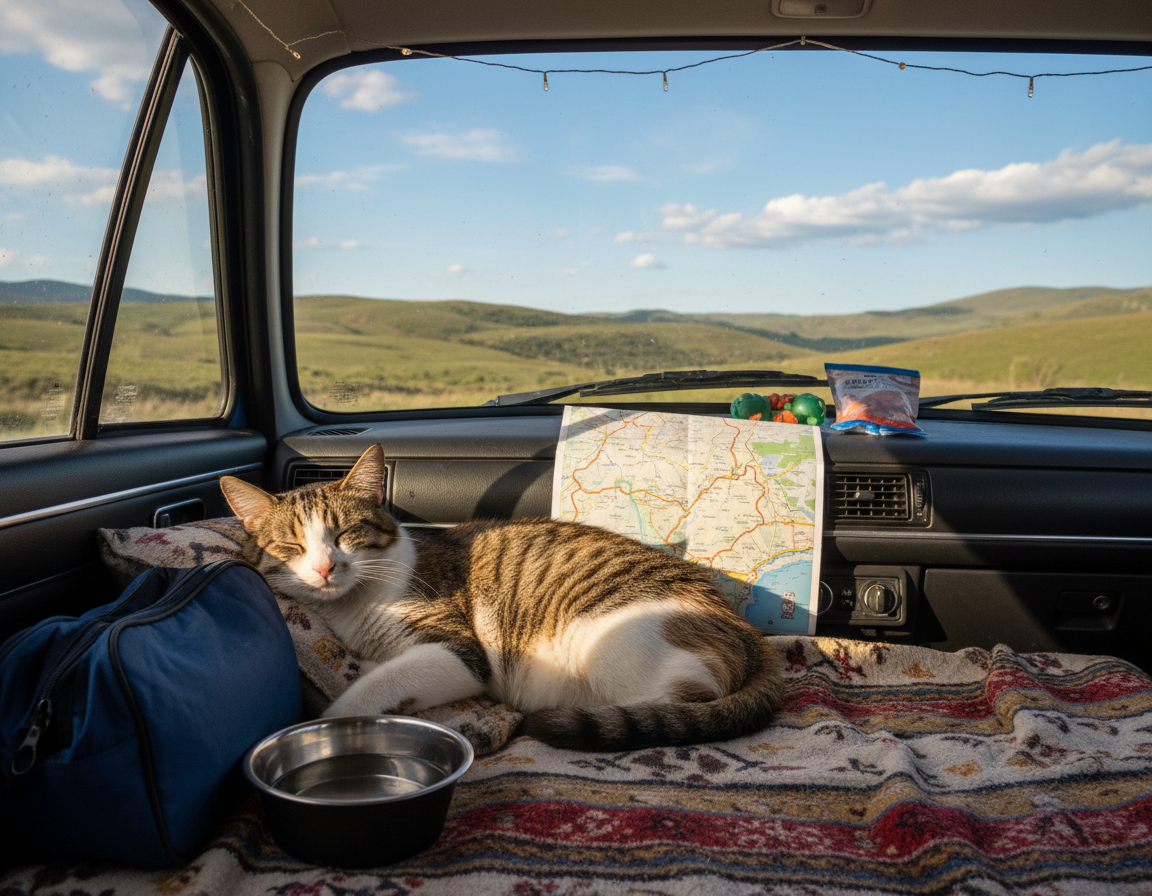 macska-hosszu-autos-utazas macska hosszú autós utazás