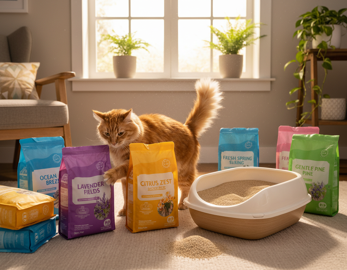 macska illatosított alom előnyei és hátrányai