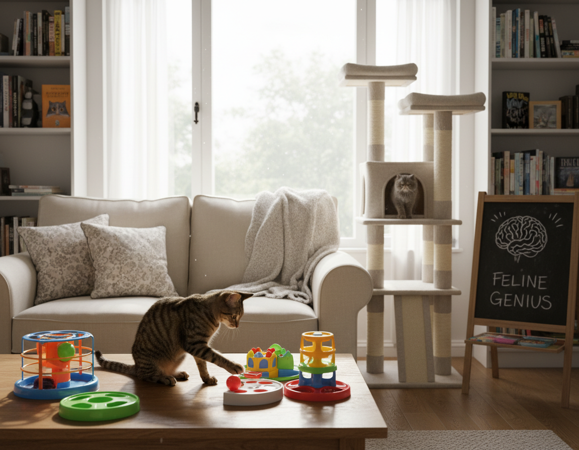 macska intelligencia fejlesztése