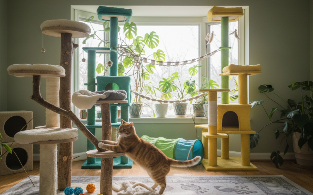 Macska játékhely kialakítása – Minden, amit tudnod kell róla!